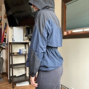 Lululemon Navy and Black rain coat / Windbreaker
